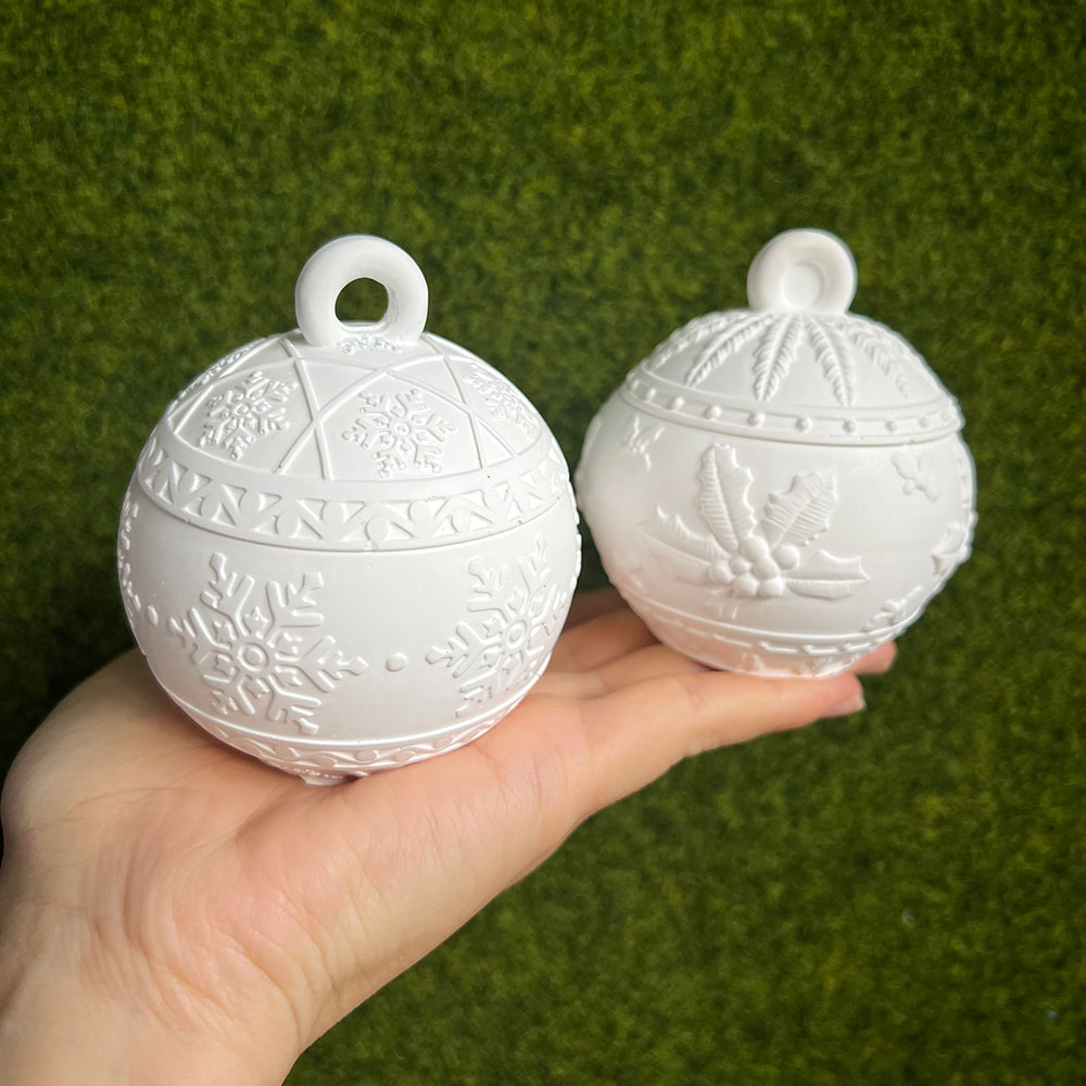 Christmas Round Ball Candle Ja - Idli Steamer Mold 评论和价格