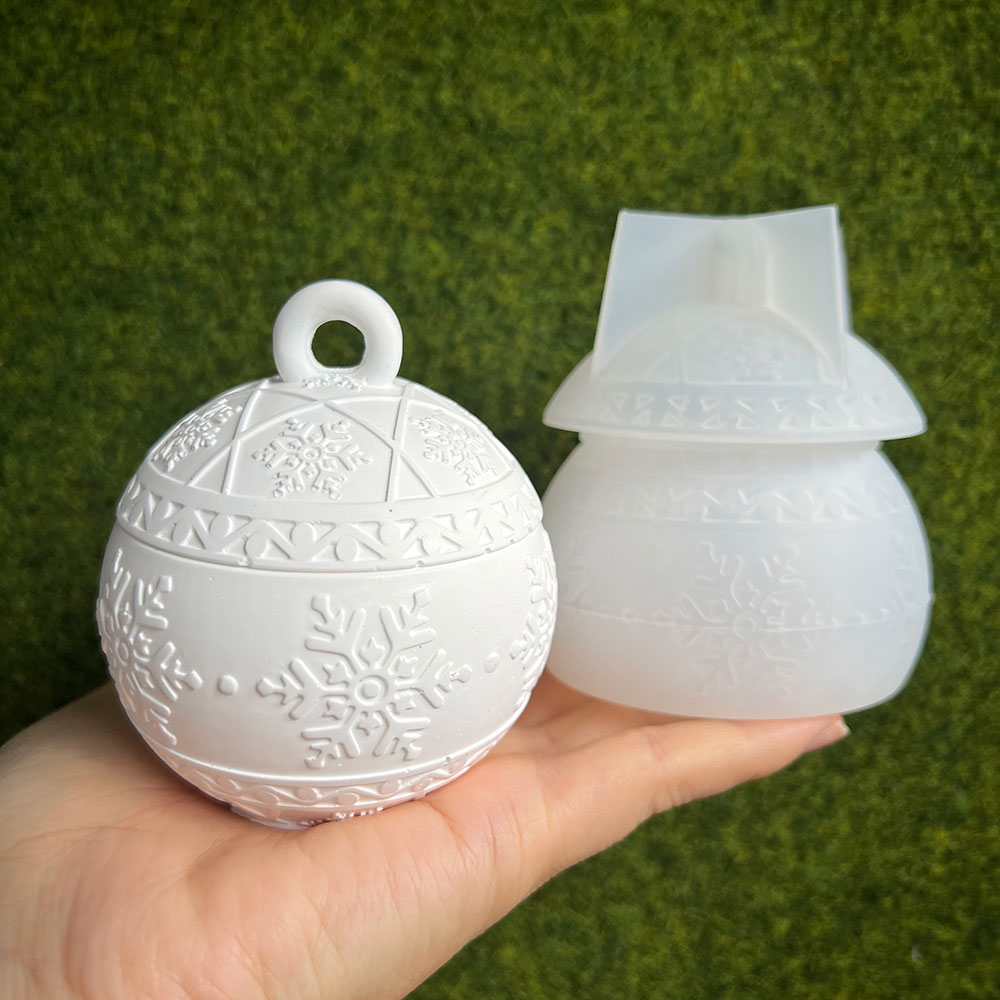 Christmas Round Ball Candle Ja - Idli Steamer Mold 评论和价格