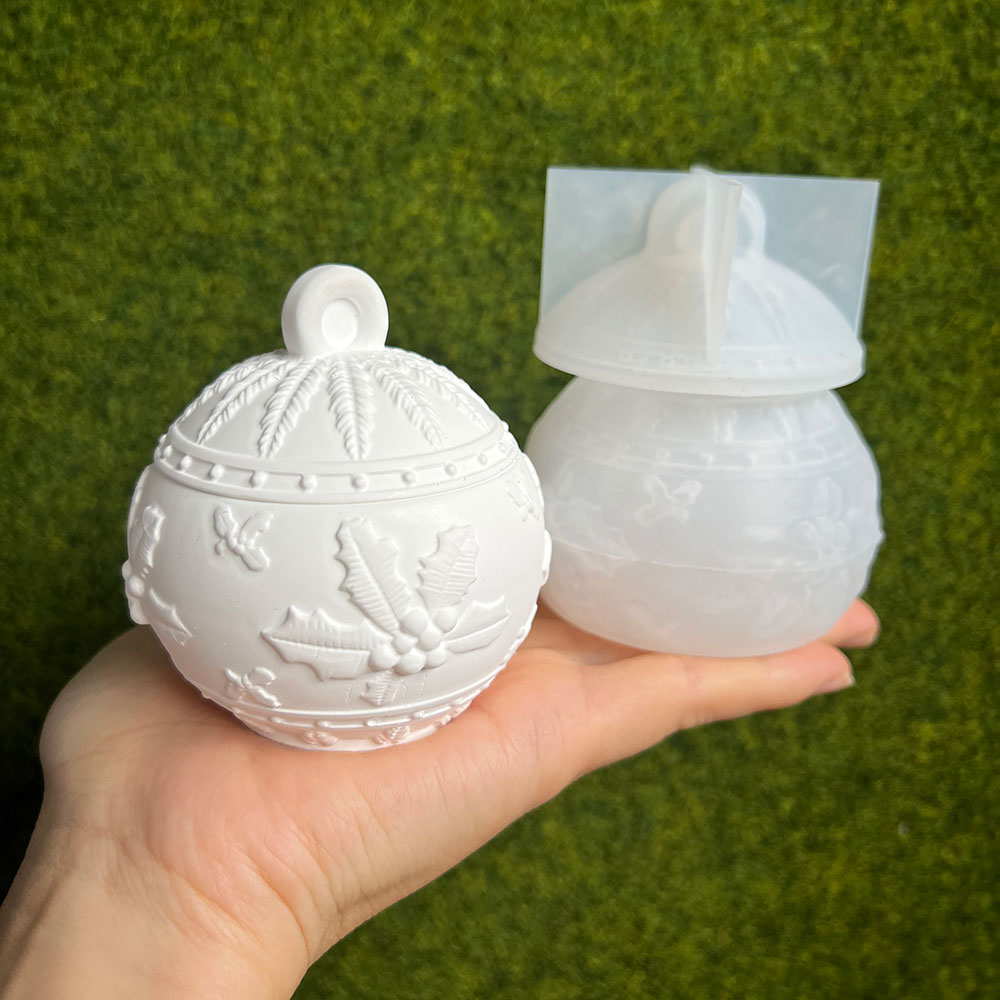 Christmas Round Ball Candle Ja - Idli Steamer Mold 评论和价格