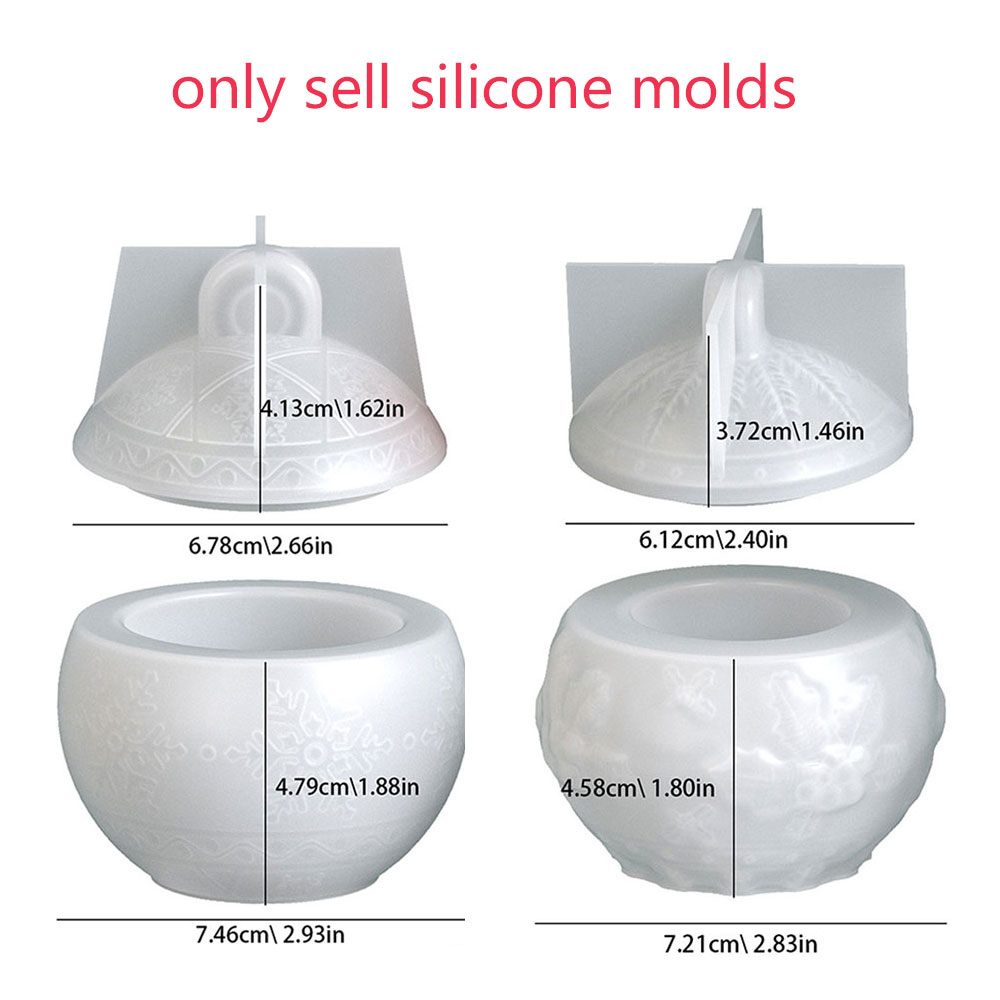Christmas Round Ball Candle Ja - Idli Steamer Mold 评论和价格