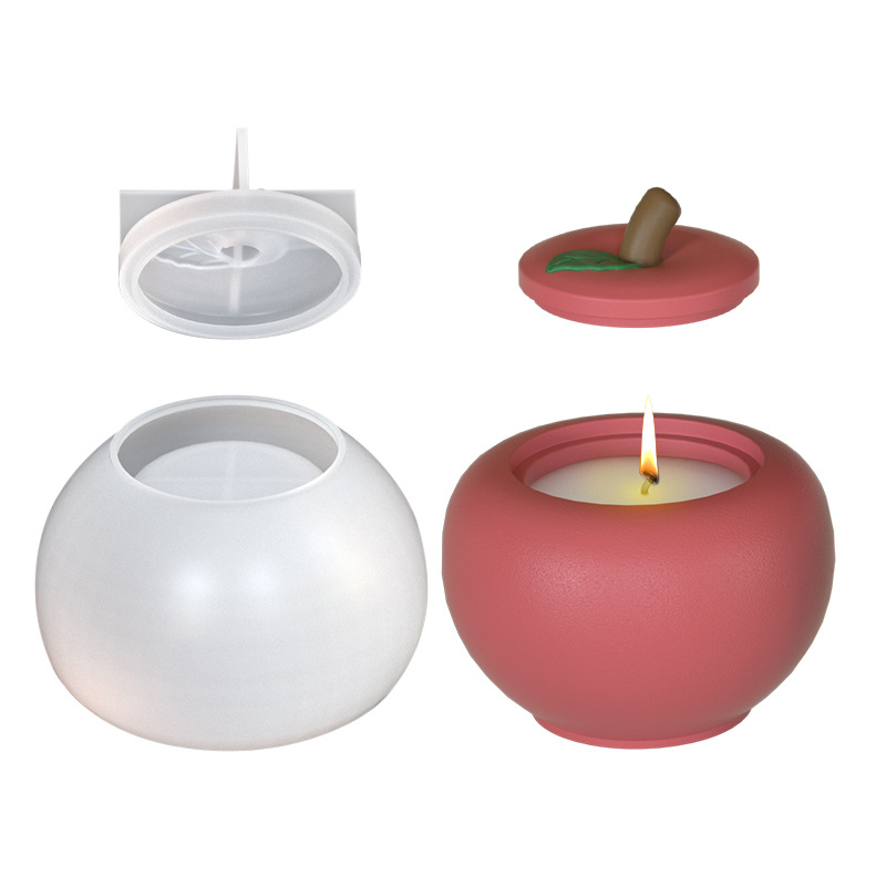 DIY Apple Jar Candle Jar Silic - Idli Steamer Mold 评论和价格