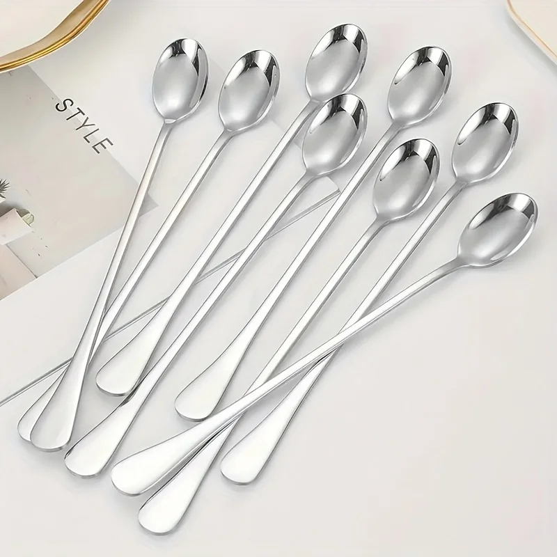 Stainless Steel 1/10pcs Long H - Home Cooking Utensil Set 评论和价格