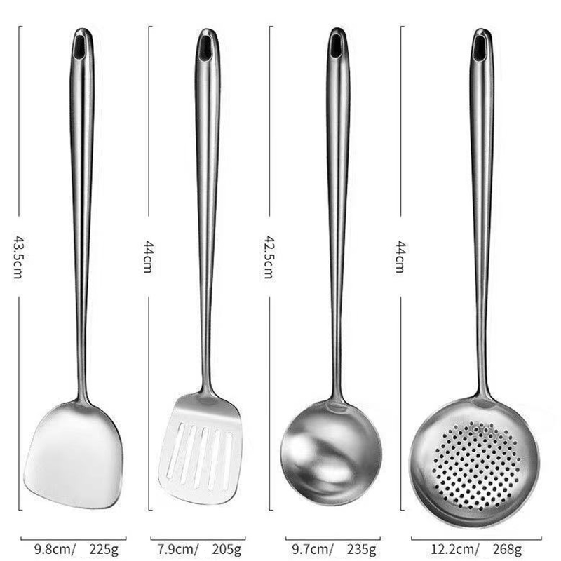 Thickened 304 Stainless Steel  - Home Cooking Utensil Set 评论和价格