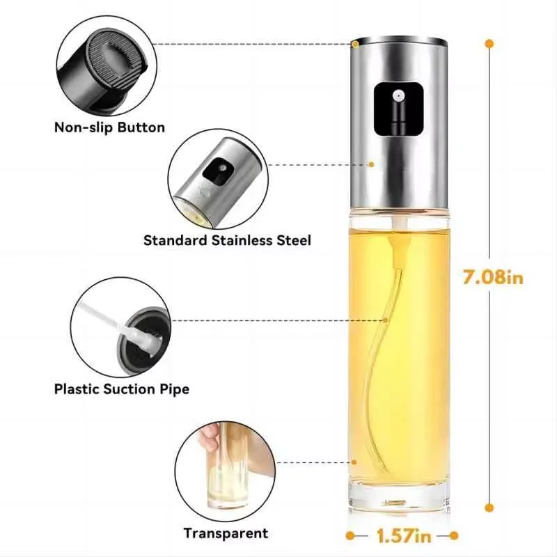 Glass Oil Sprayer for Cooking  - Home Cooking Utensil Set 评论和价格