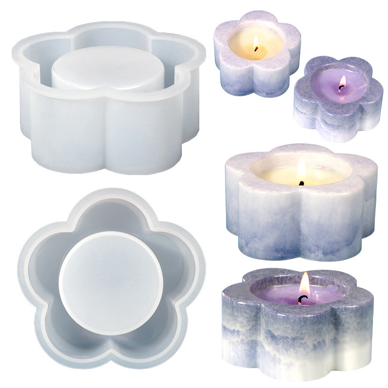 3D Plum Blossom shaped Cylindr - Idli Steamer Mold 评论和价格