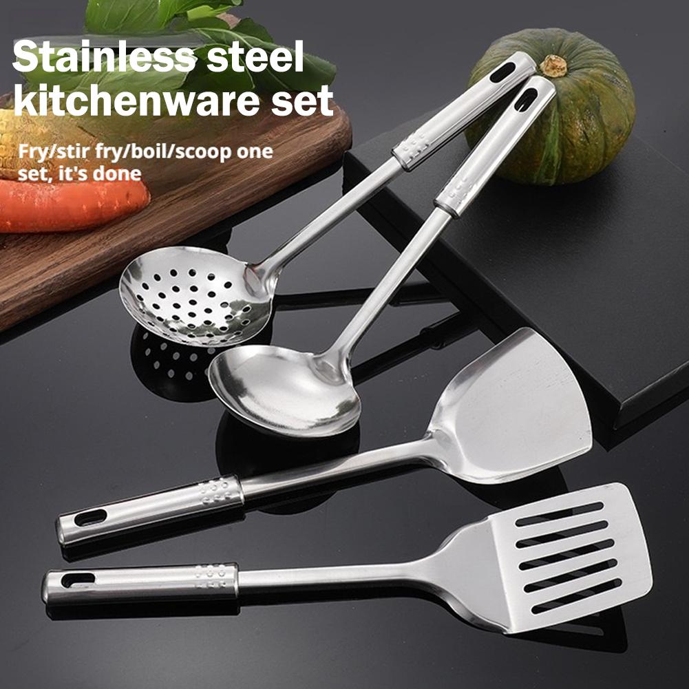 5PCS/SET Stainless Steel Pract - Home Cooking Utensil Set 评论和价格