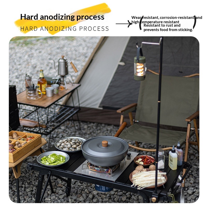 Outdoor Aluminum Alloy Wok Wit - Home Cooking In Chinese 评论和价格