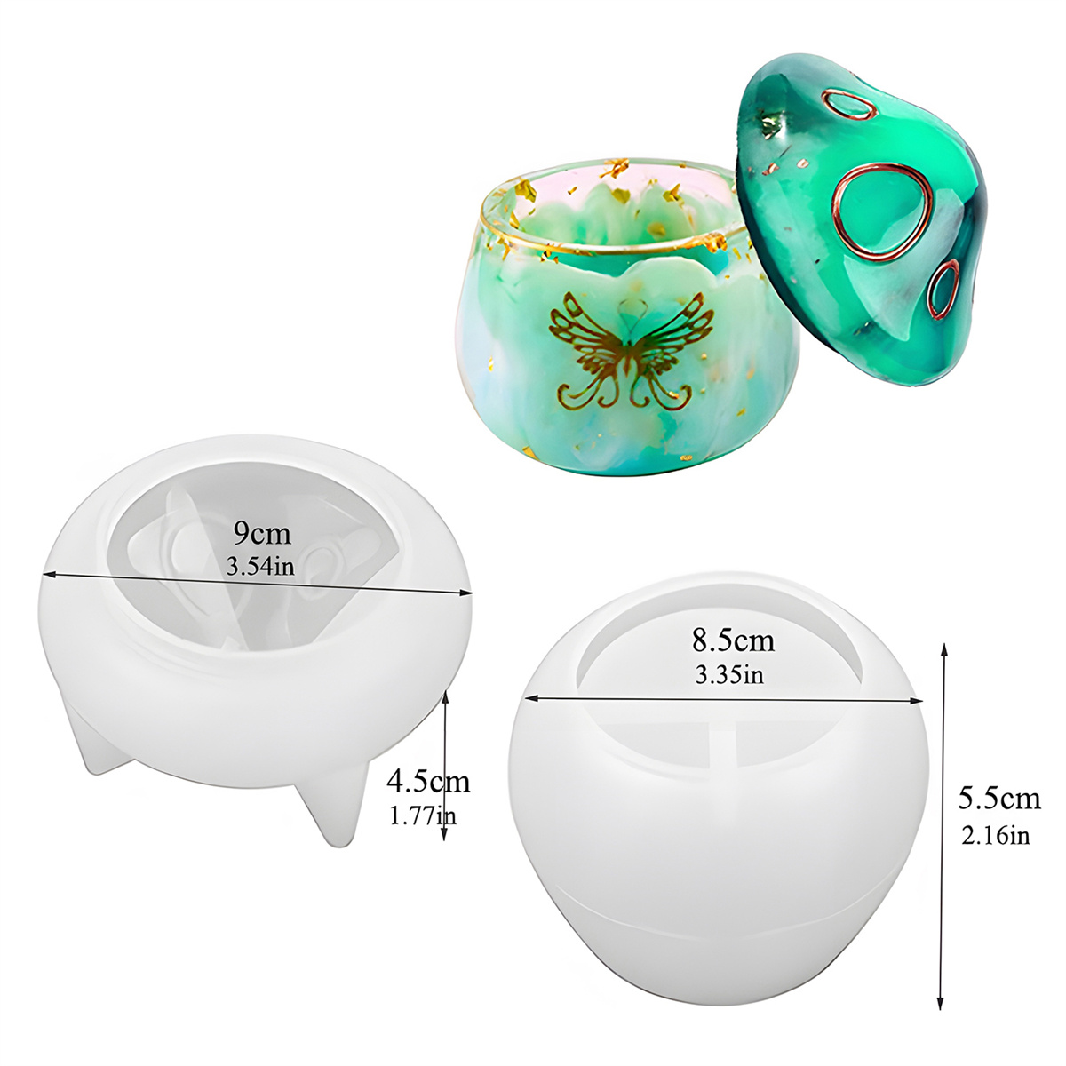 Mushroom House Jewelry Storage - Idli Steamer Mold 评论和价格